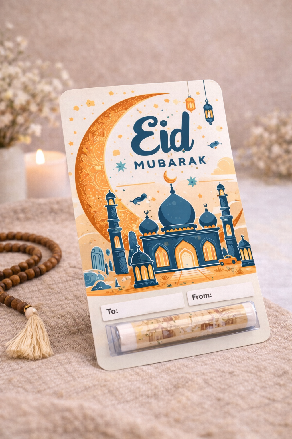 Eid Mubarak Money Wallet Eidi Gift Card Islamic Festive Party Gift