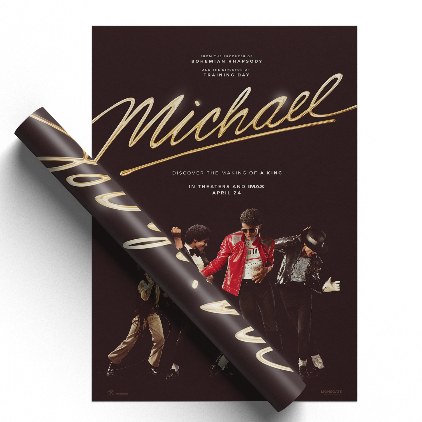Michael 2026 Teaser Movie Poster A5 A4 A3 Bedroom Home Cinema Decor
