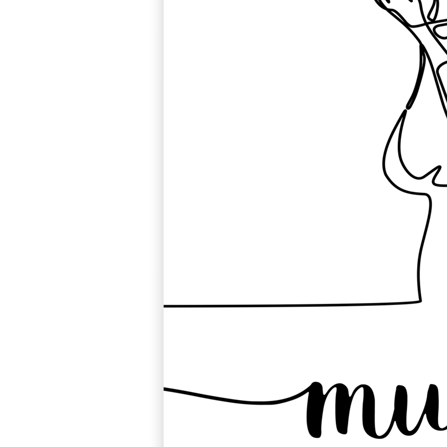 Mothers Day Print First Mothers Day Personalised Gift Poster Print A5-A1