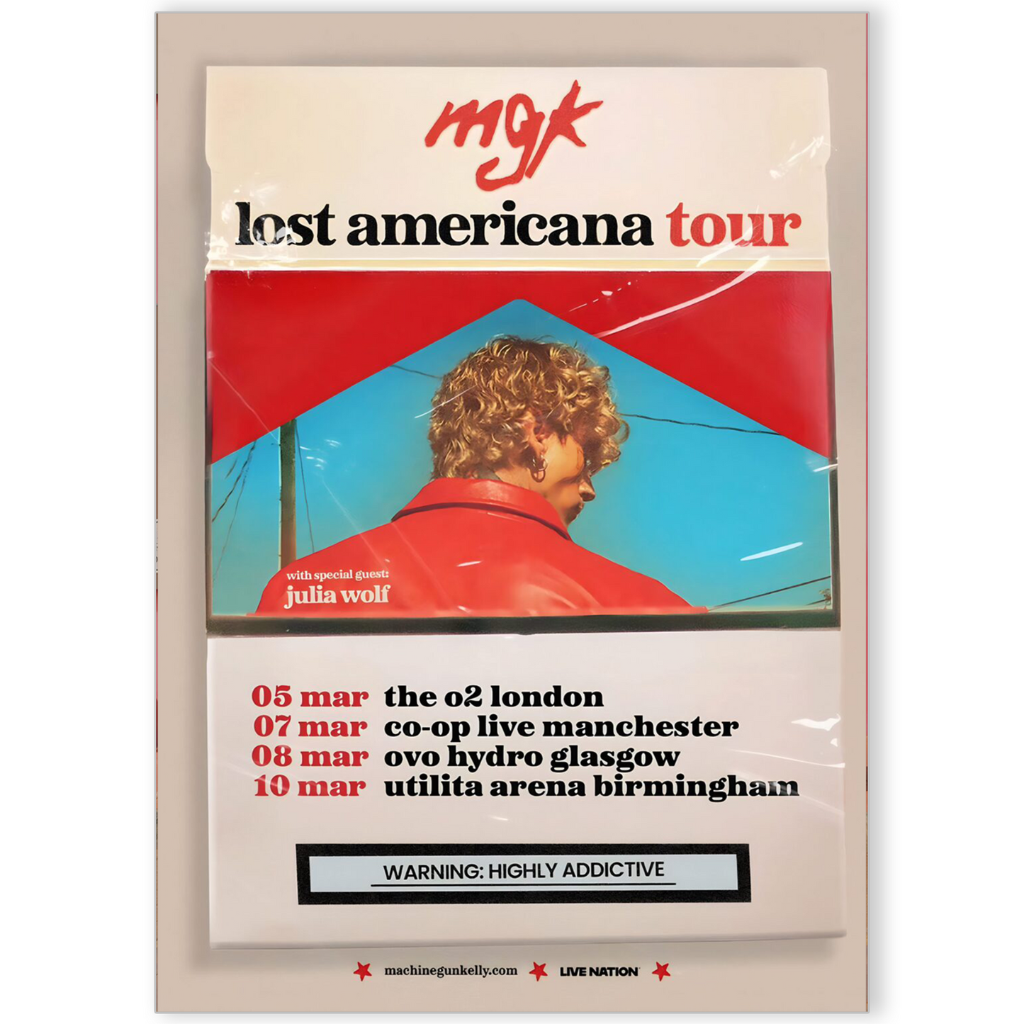Machine Gun Kelly Lost Americana Tour 2026 All UK Dates For MGK Fans A5-A1