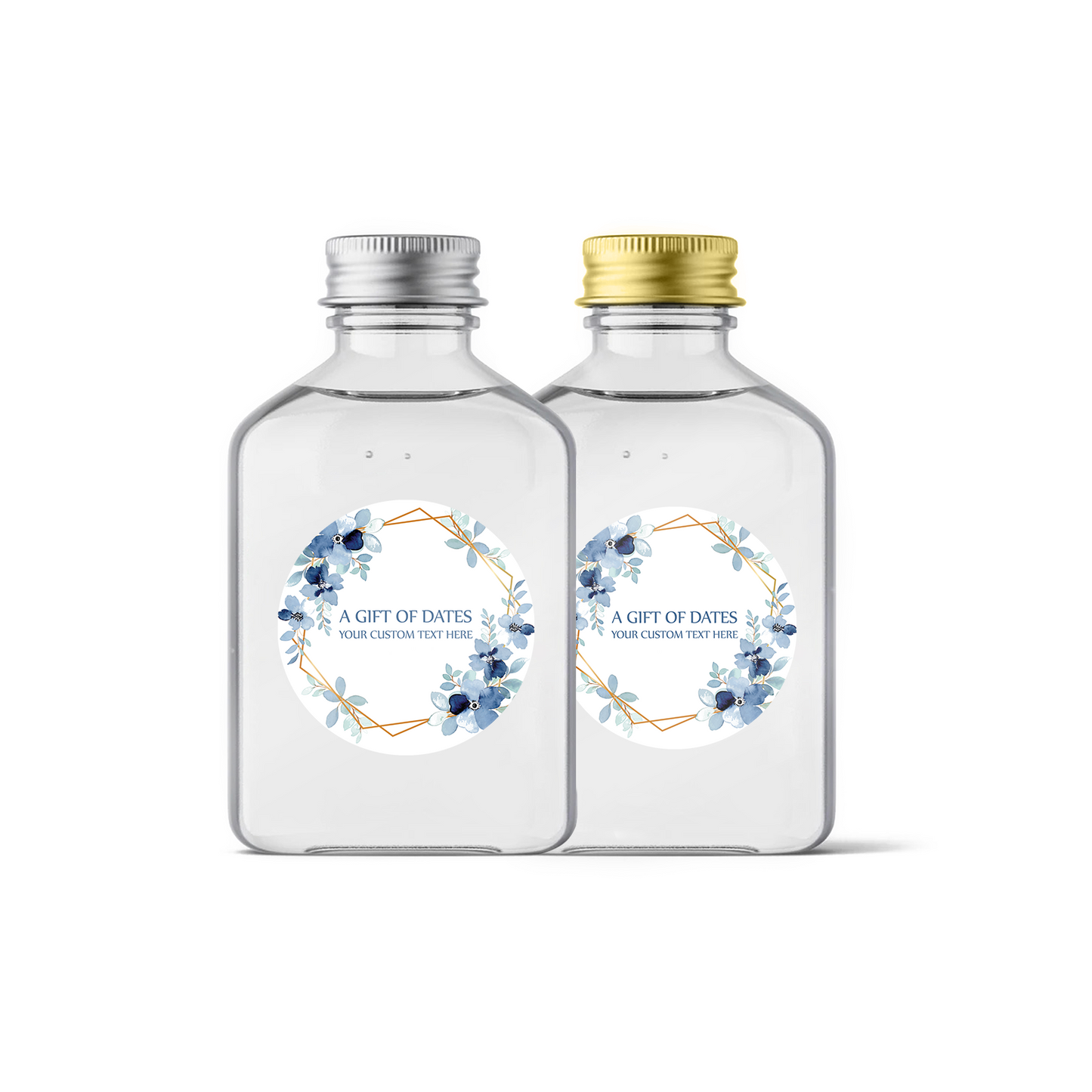 Personalised Date Stickers, Water Bottles Label Eid Mubarak, Umrah Zam Zam Gift
