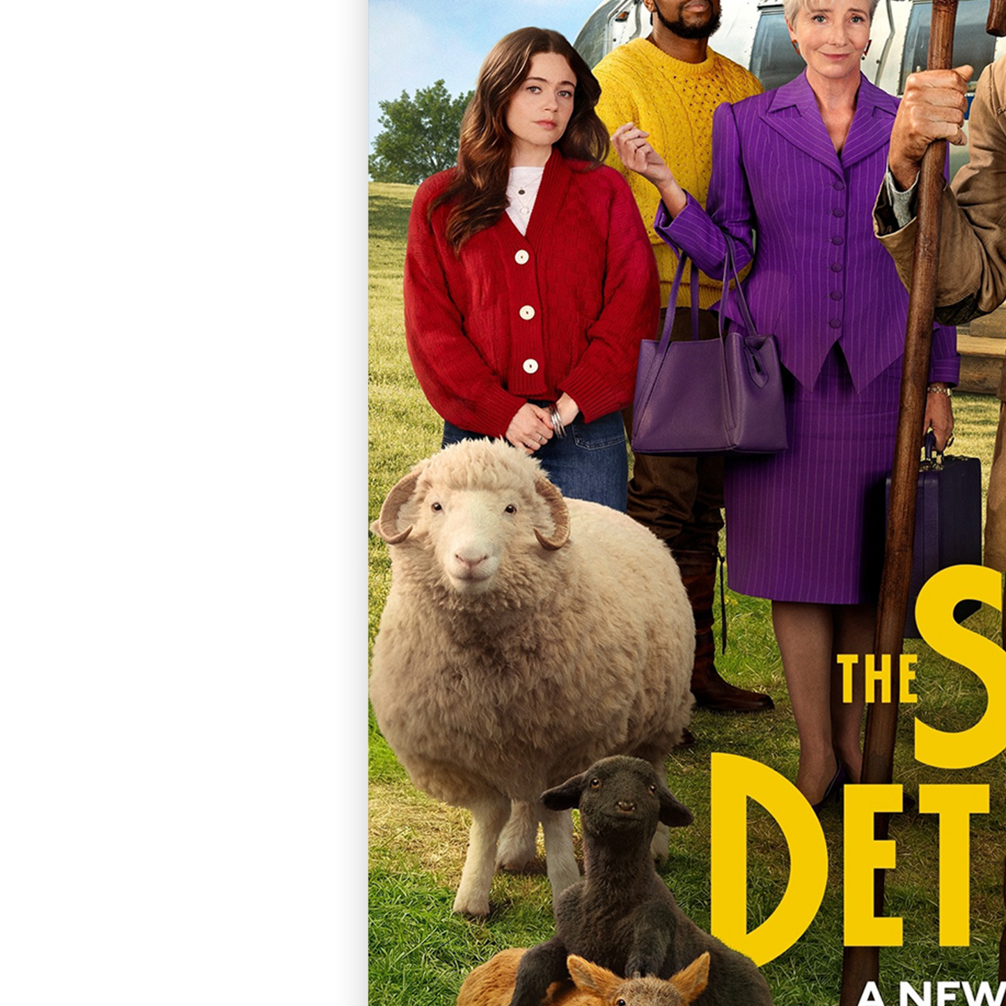 The Sheep Detectives 2026 Movie Poster Print Teaser Poster Hugh Jackman A5-A3
