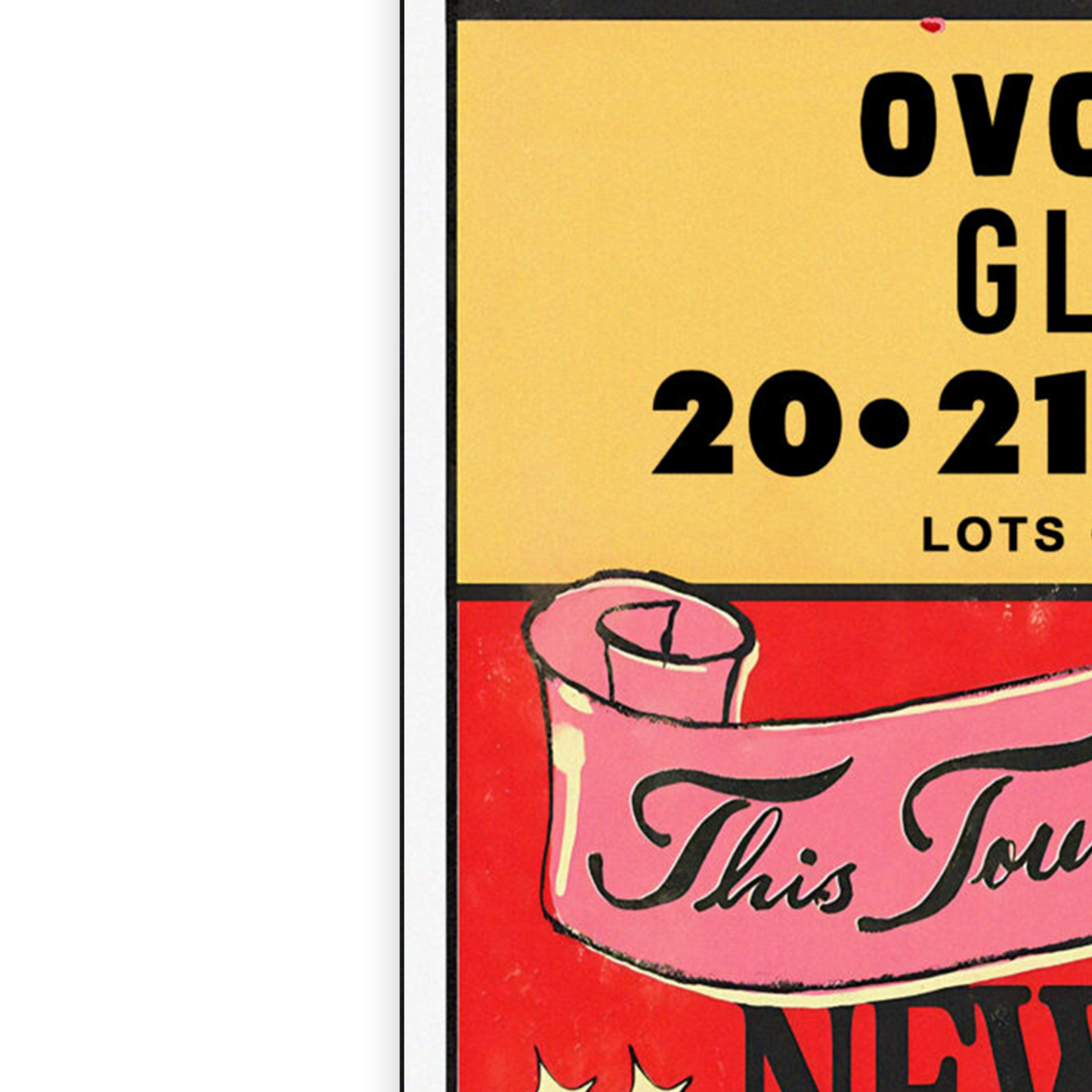 Raye Poster Musician 2026 Glasgow OVO Hydro Poster For Raye Fans A5-A3 Concert