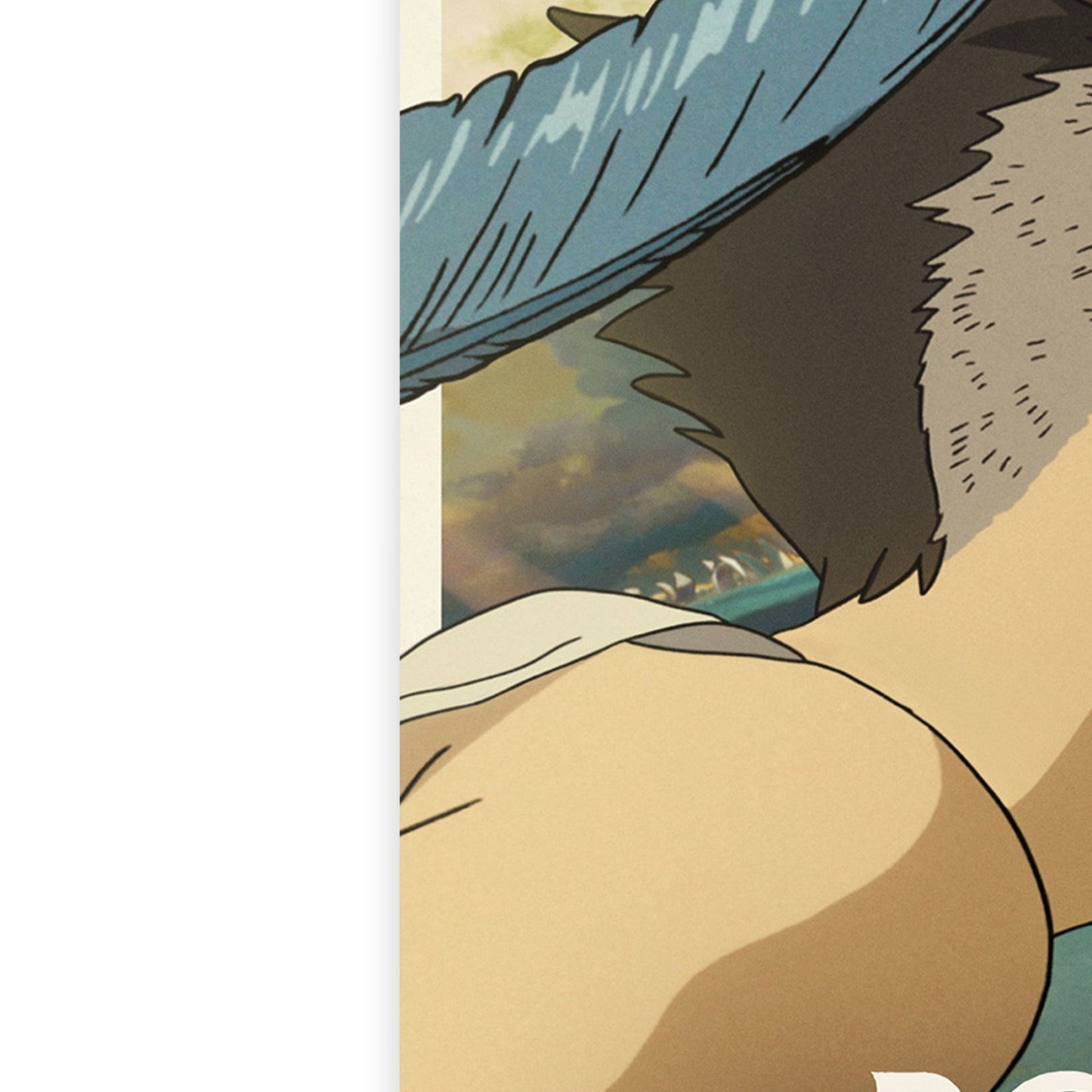 Studio Ghibli Miyazaki The Boy and the Heron Poster A5 A4 A3 Gift Movie