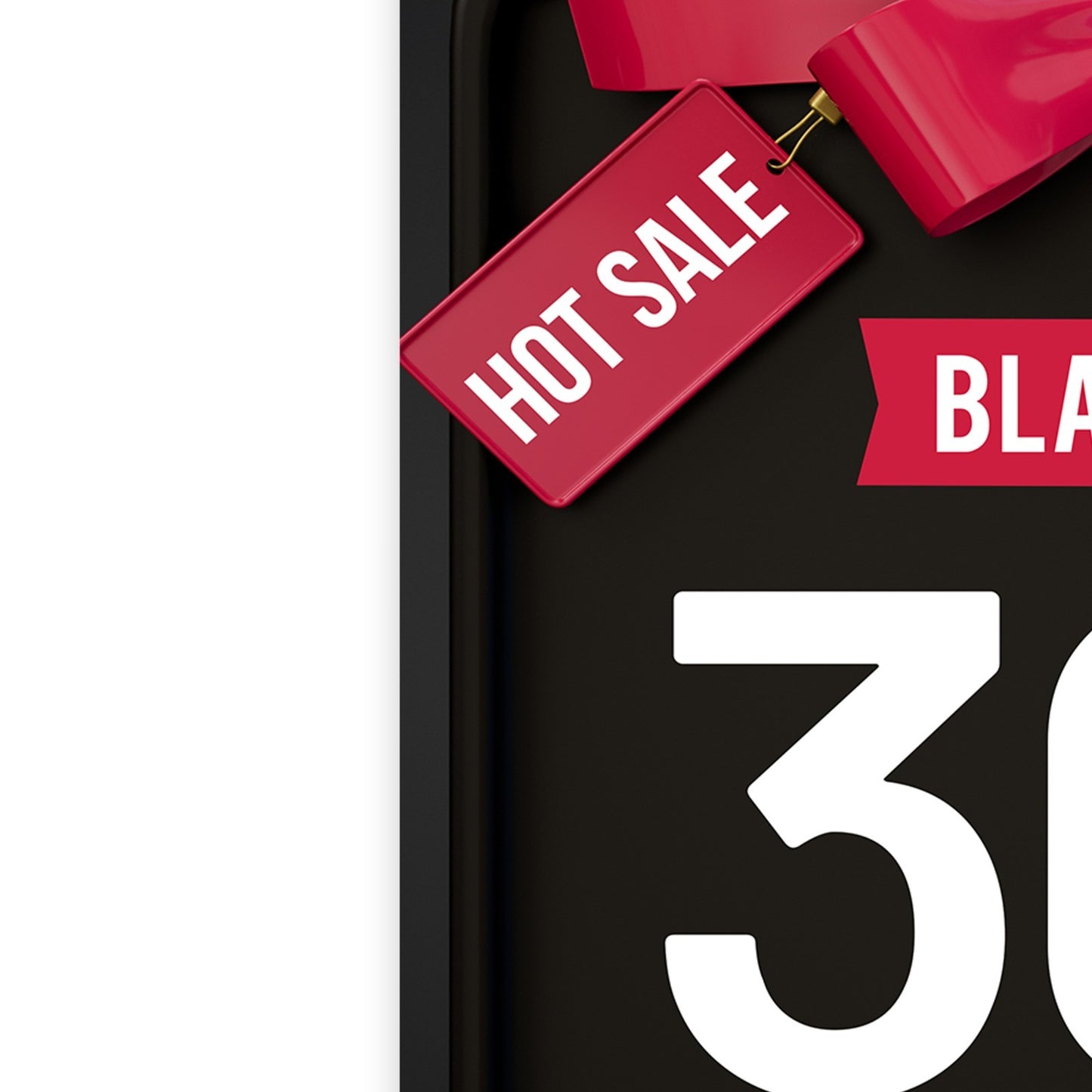 Black Friday Sale Posters Shop Personalised Window Advert Prints A5 A4 A3