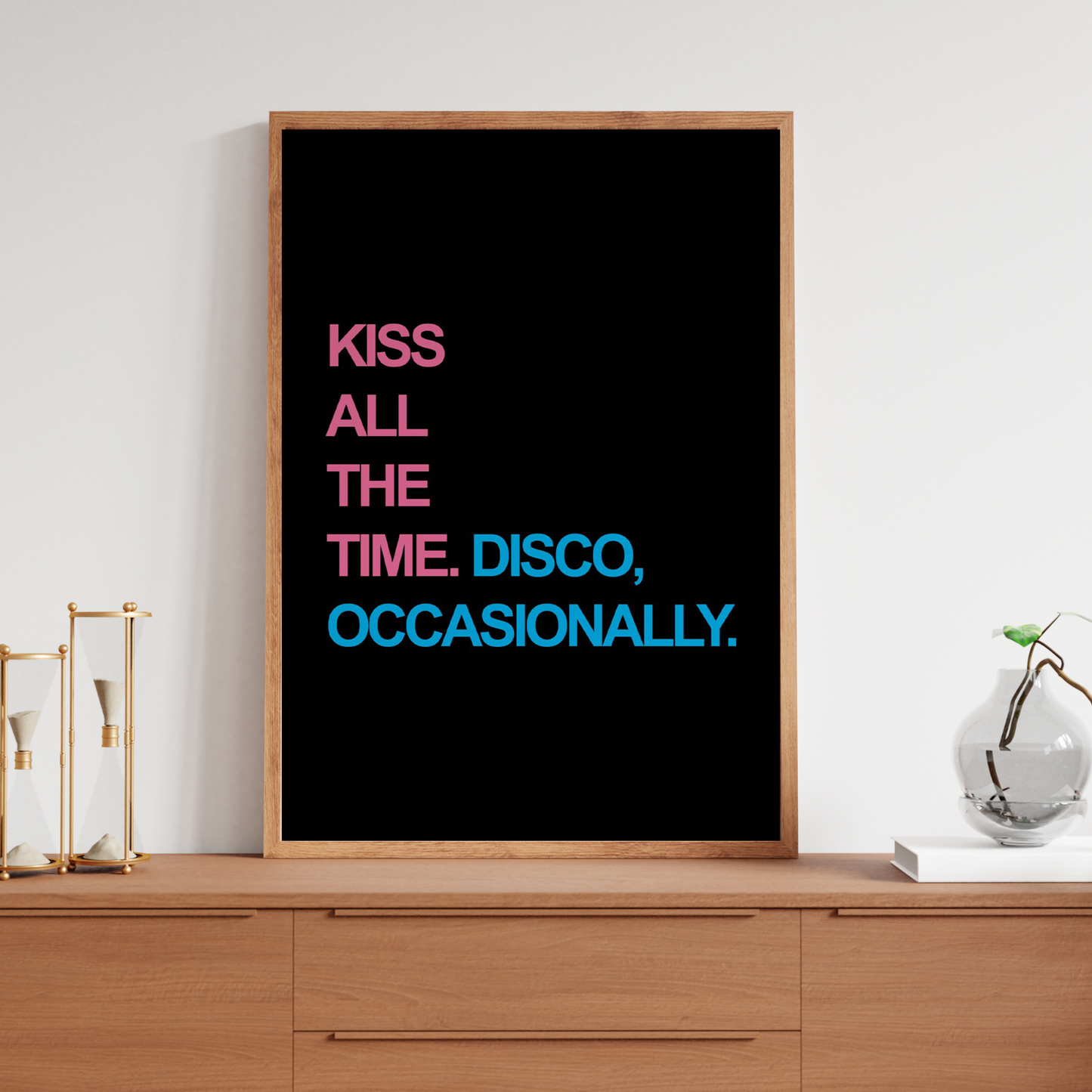 HARRY STYLES POSTER PRINT A5 A4 A3 Kiss All The Time Disco Occasionally