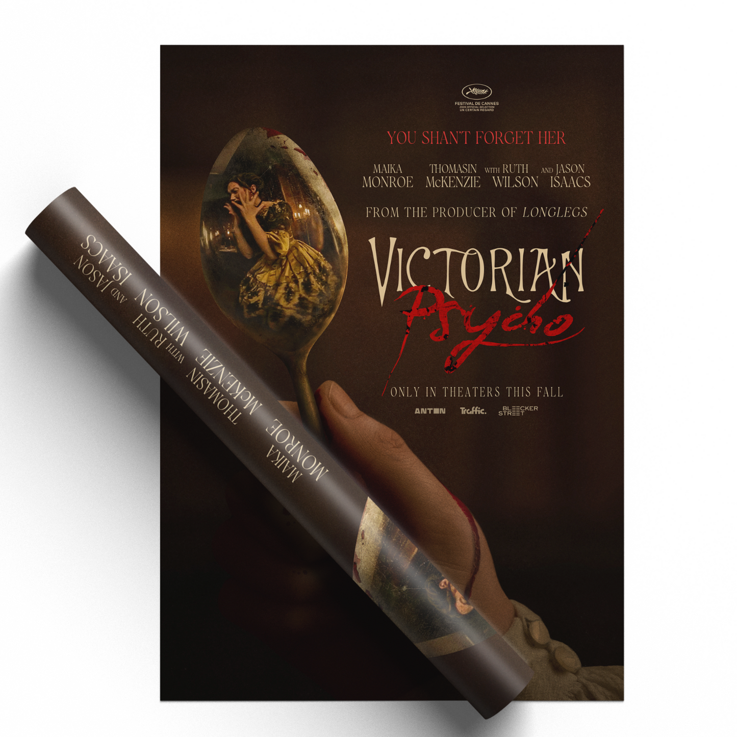Victorian Psycho Teaser Poster Print 2026 Horror Movie A5 A4 A3 A2 A1