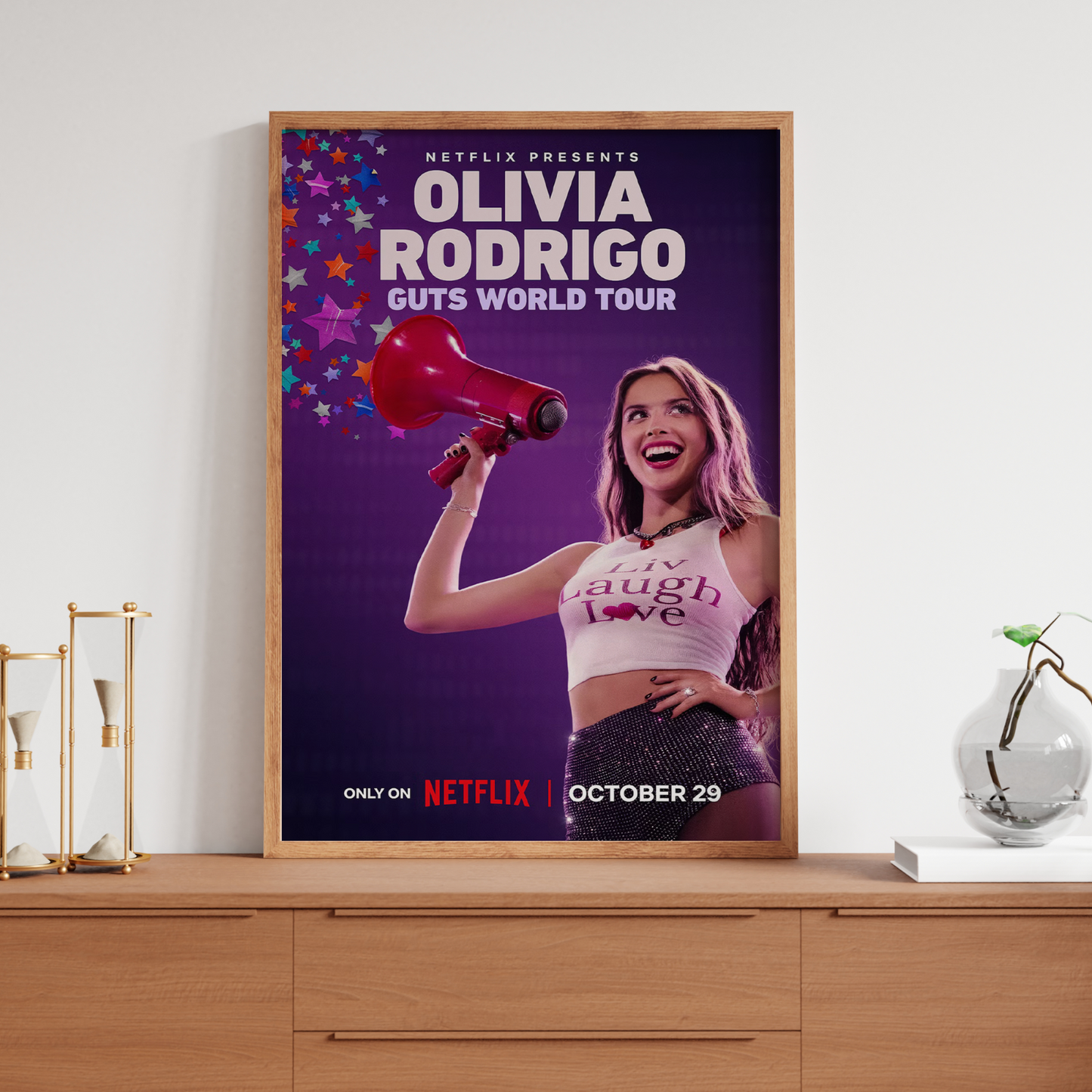 Olivia Rodrigo GUTS World Tour Movie Poster Music Olivia Rodrigo Fans A5-A3