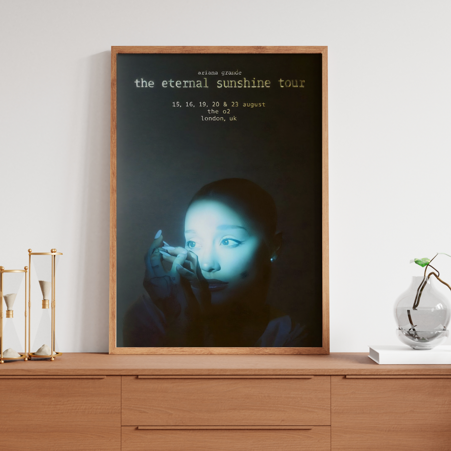 Ariana Grande Poster Music Eternal Sunshine 2026 August 2026 UK Dates A5-A3