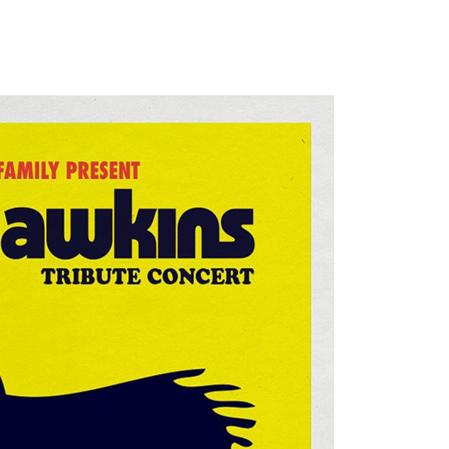 Taylor Hawkins Tribute Wembley Concert Event Promo Advert Poster Print