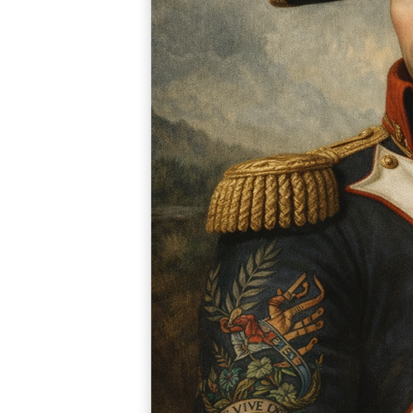 Napoleon Bonaparte Poster Punk Gothic Tattoo Shop Wall Art Home Decor Print