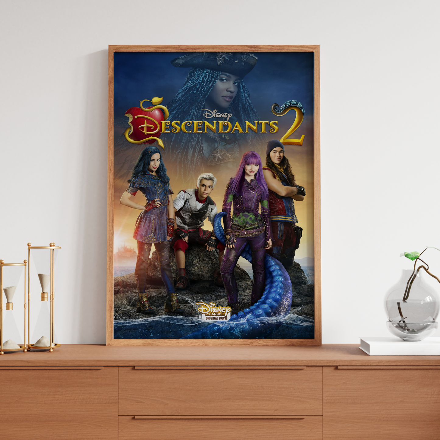 Disney Descendants 2 Movie Poster Kids Art Print Gift A5-A3 Room Decor Print