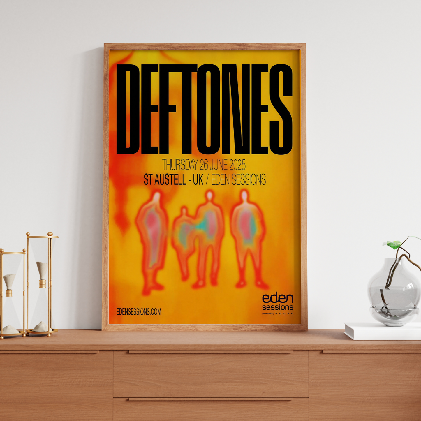 Deftones Poster Tour UK Tour 26 June 2025 Poster Deftones Fans Music Metal Band