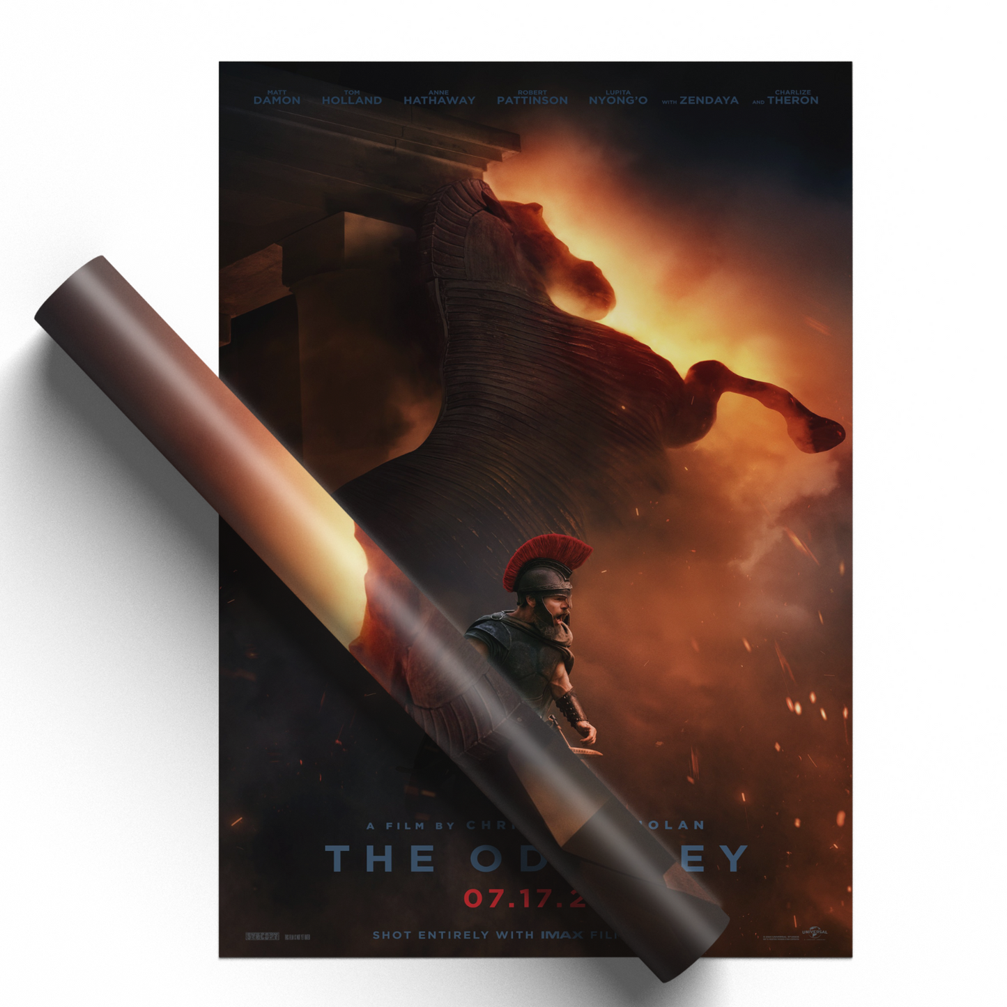 The Odyssey Teaser Poster 2026 Movie Film Print A5 A4 A3