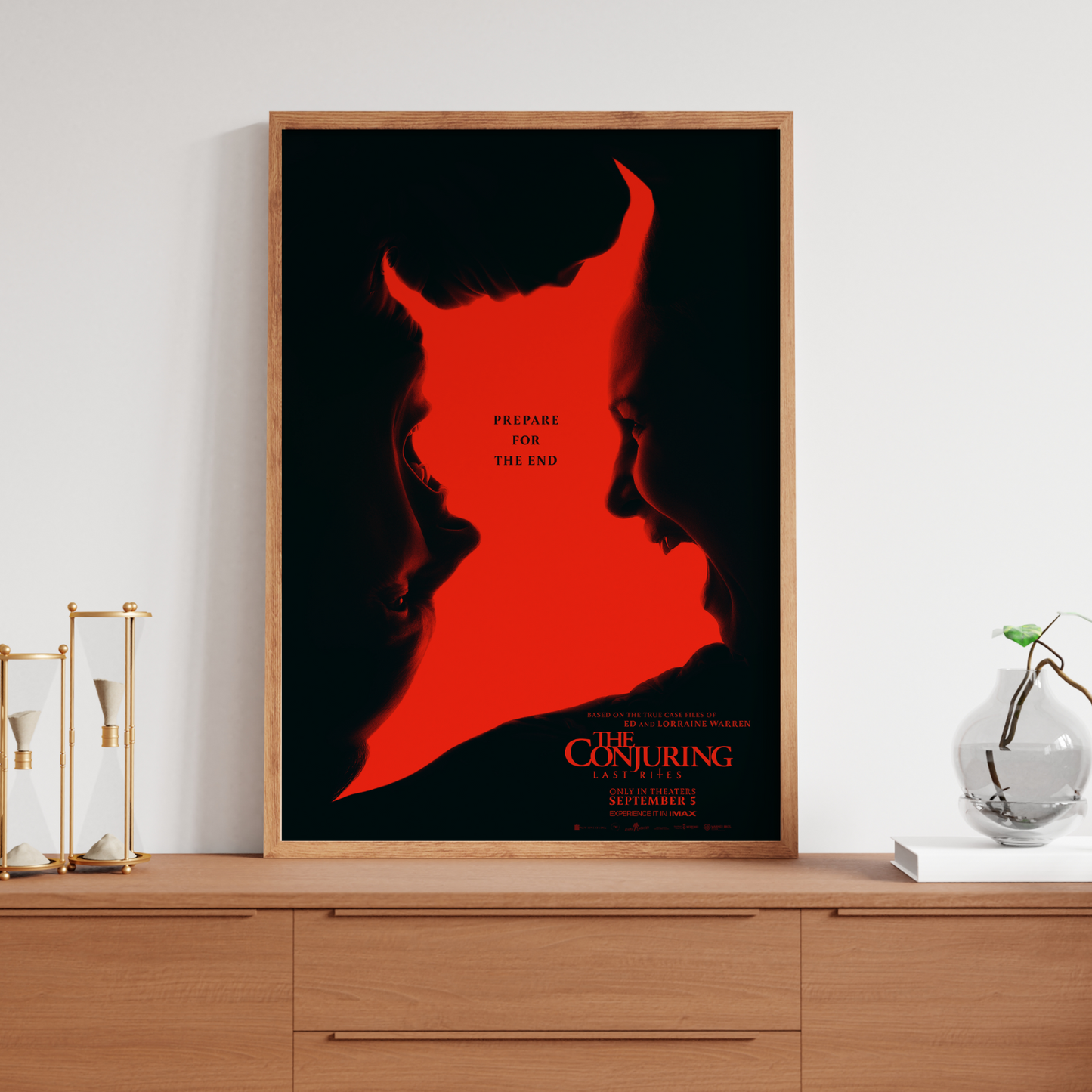 The Conjuring Last Rites Movie Series Poster Wall Art Print A5 A4 A3 Horror Movi