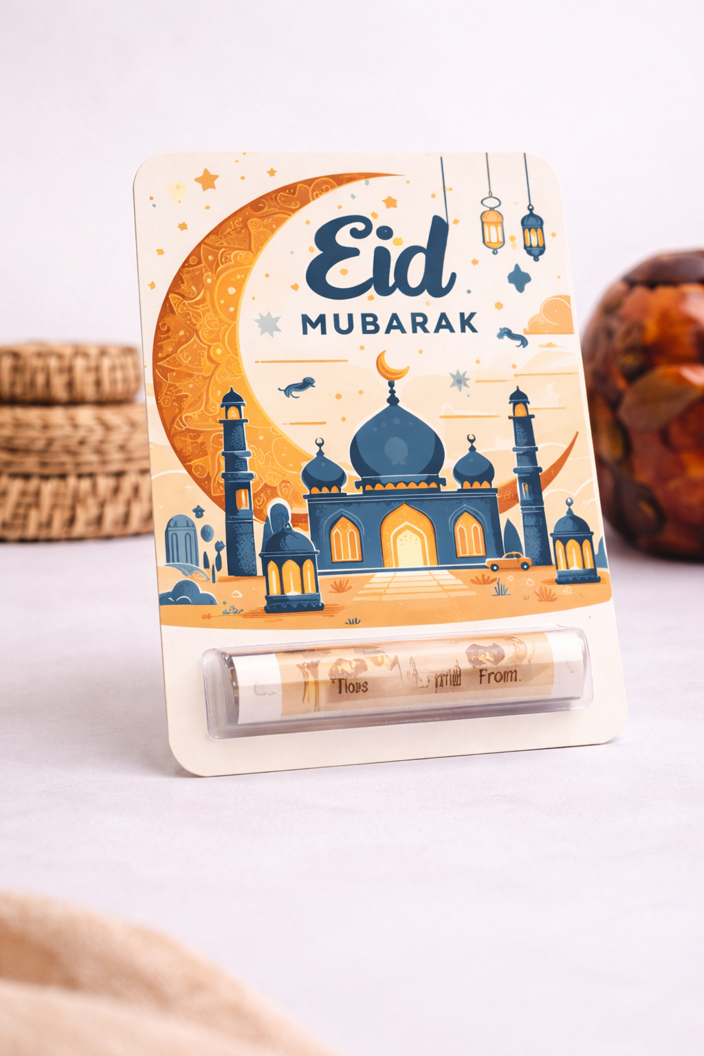 Eid Mubarak Money Wallet Eidi Gift Card Islamic Festive Party Gift