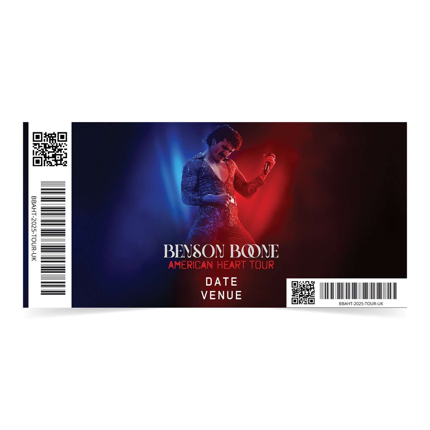 Benson Boone Music Concert Ticket UK Tour 2025 Gift Reveal For Benson Boone Fans