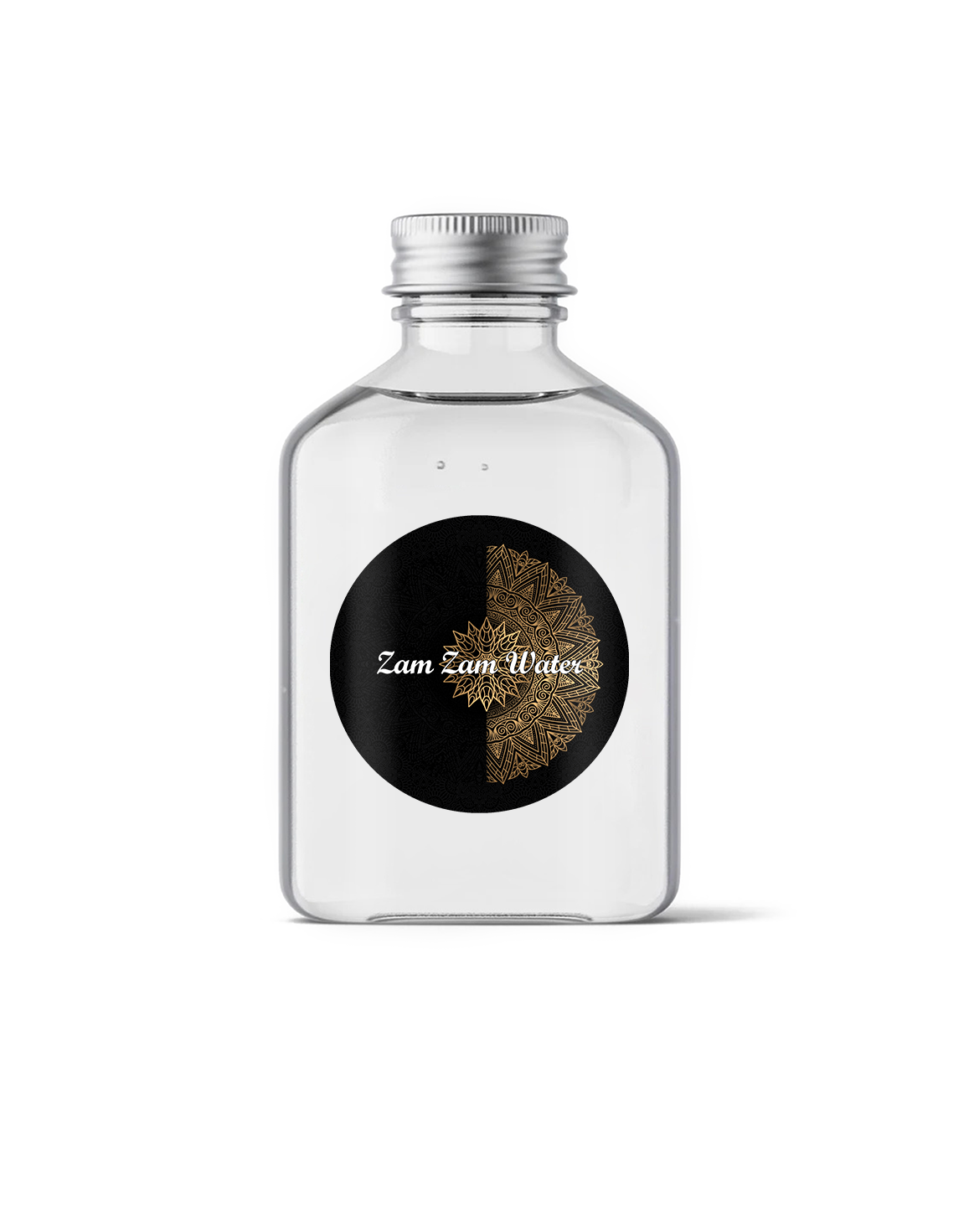 Zam Zam Water Personalised Round Stickers Wedding Party Gift Favour Label Seal