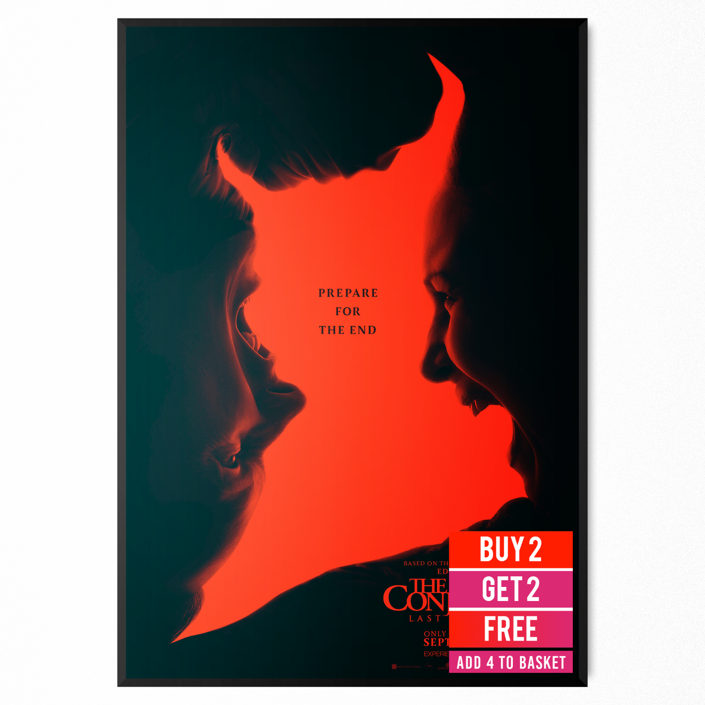 The Conjuring Last Rites Movie Series Poster Wall Art Print A5 A4 A3 Horror Movi