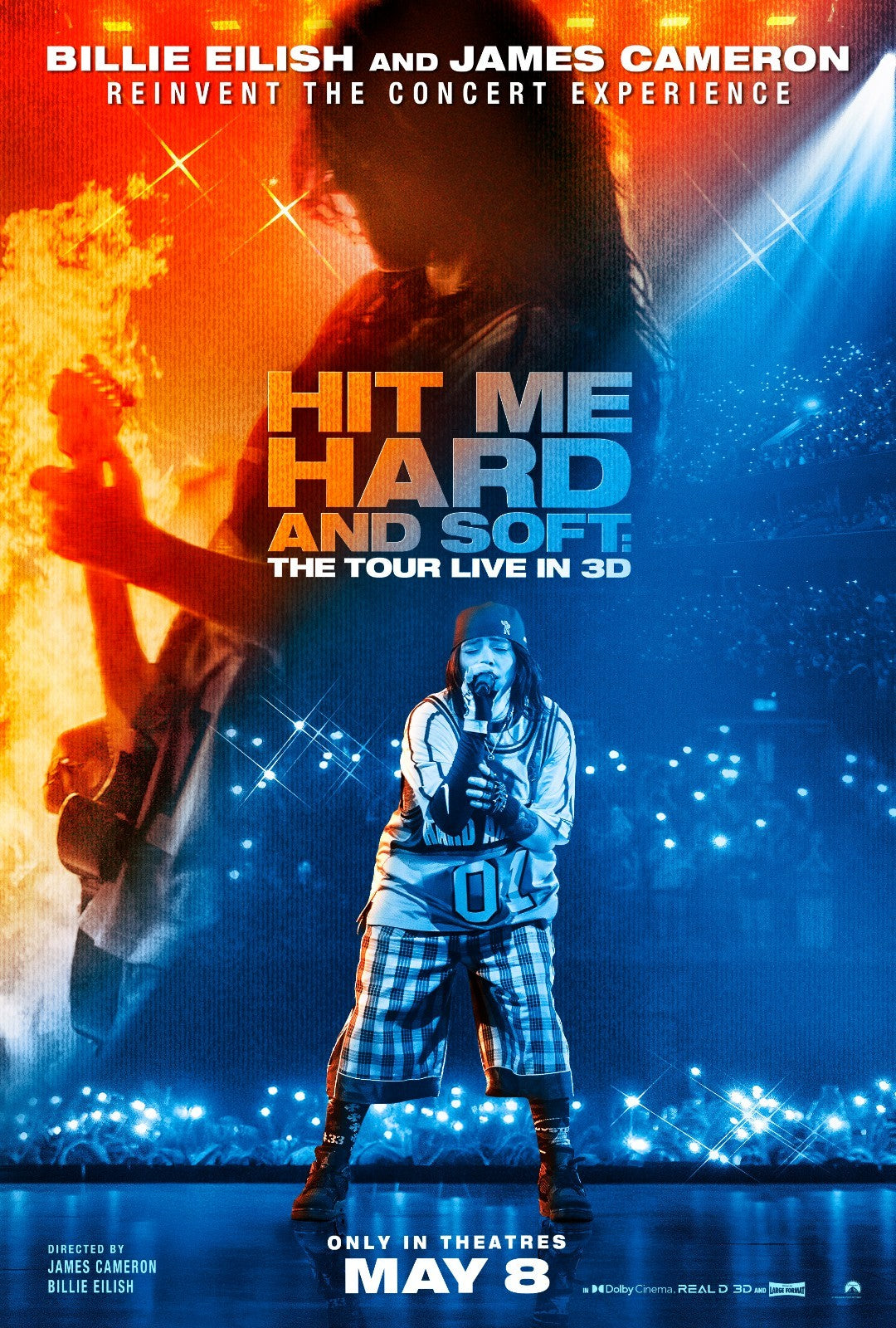 Billie Eilish Hit Me Hard and Soft The Tour (Live in 3D) Poster Print A5 A4 A3