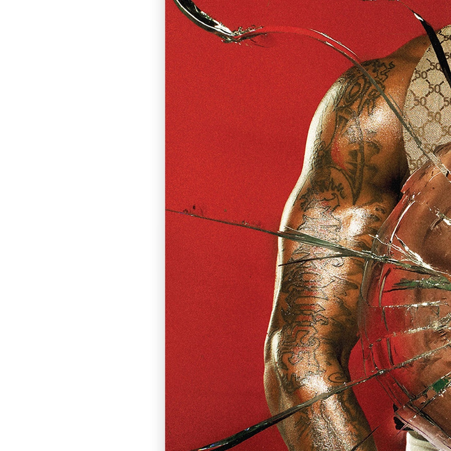 50 Cent Get Rich or Die Tryin' Music Classic Album Poster | A5 A4 A3 |