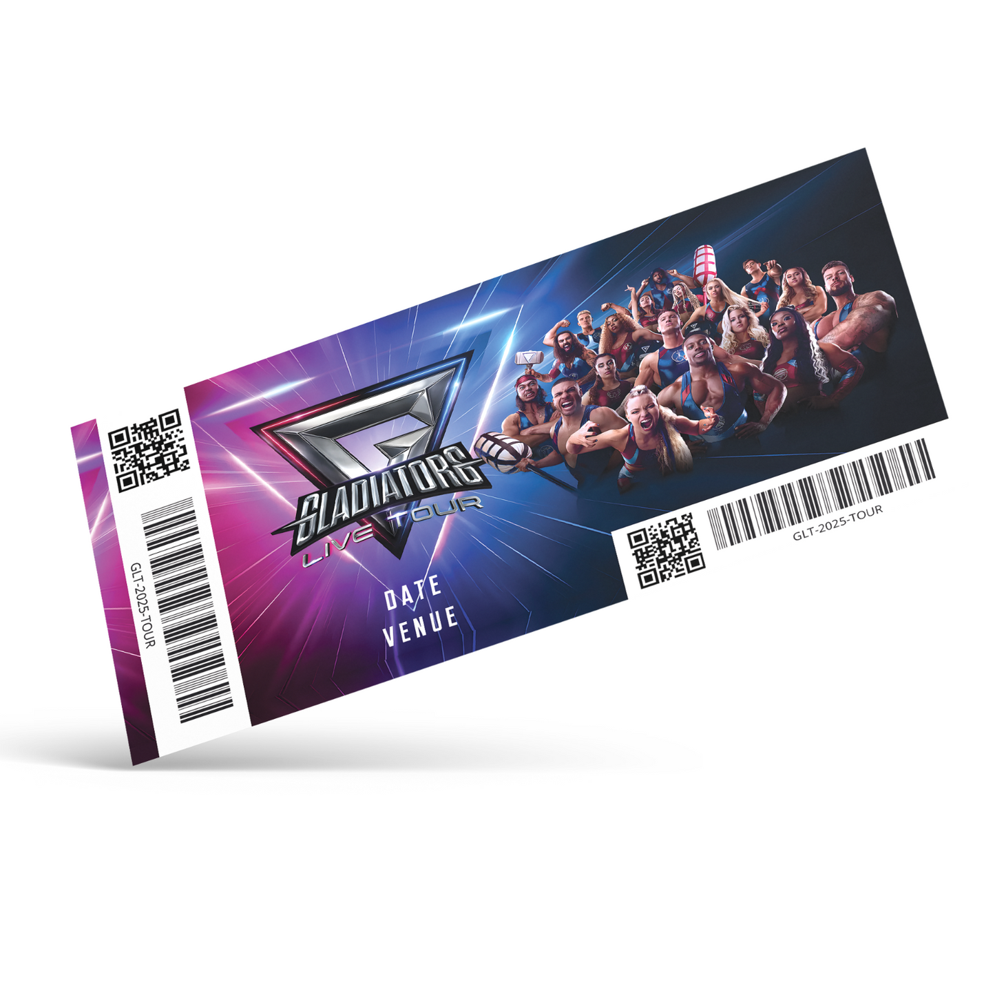 Gladiators Live Tour 2025 UK Tour Personalised Keepsake Novelty Gift Reveal