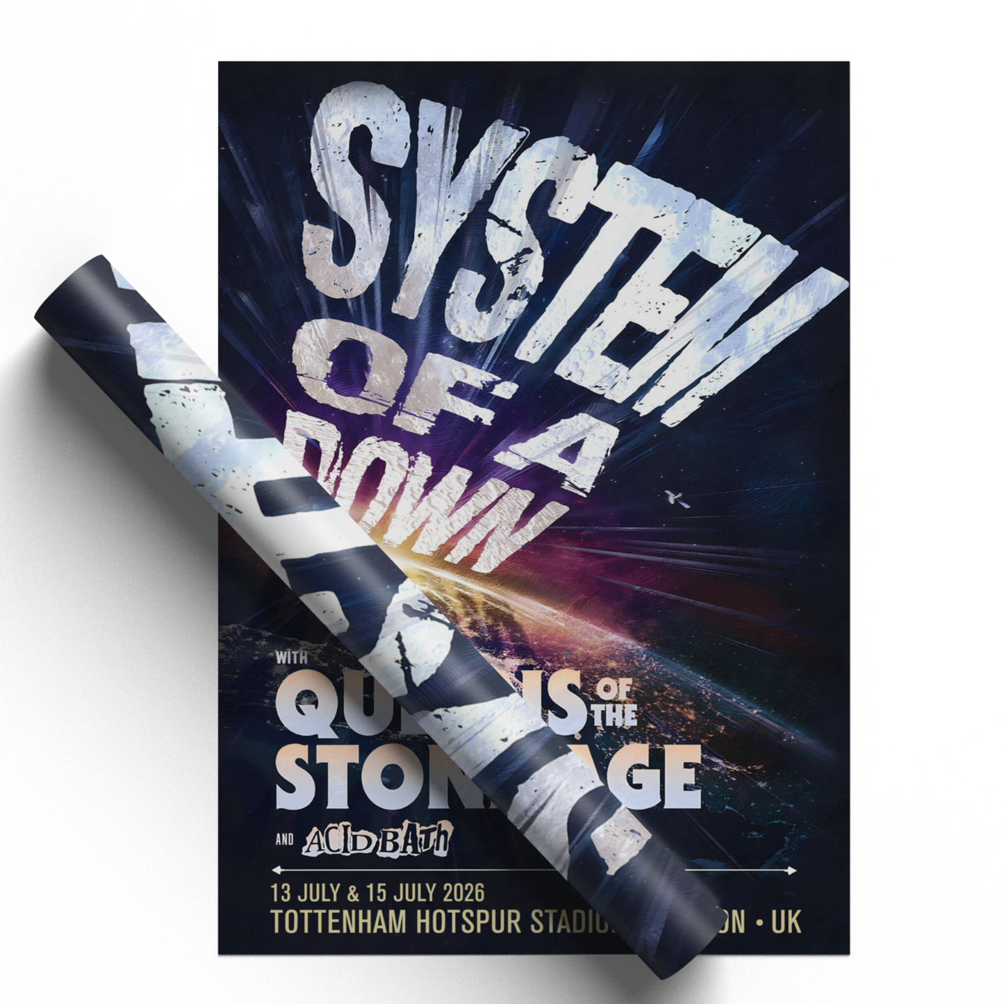 System of a Down UK Tour Poster 2026 UK Tour 2026 Poster For Fans A5-A3