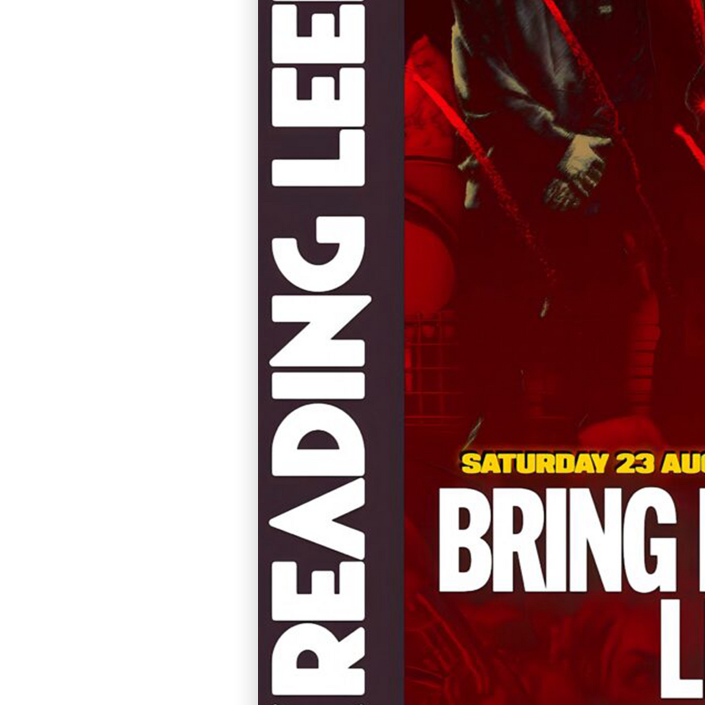 Reading Leeds Festival Line Up 2025 Festival Poster Print Musical A5-A3 For Fans
