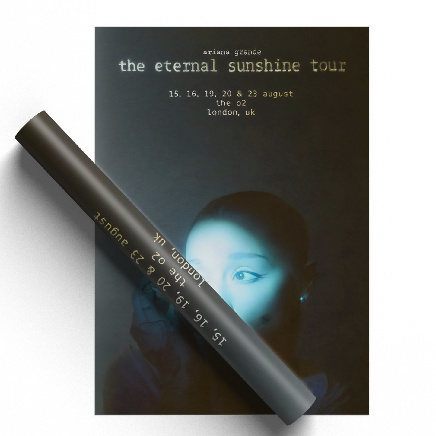 Ariana Grande Poster Music Eternal Sunshine 2026 August 2026 UK Dates A5-A3