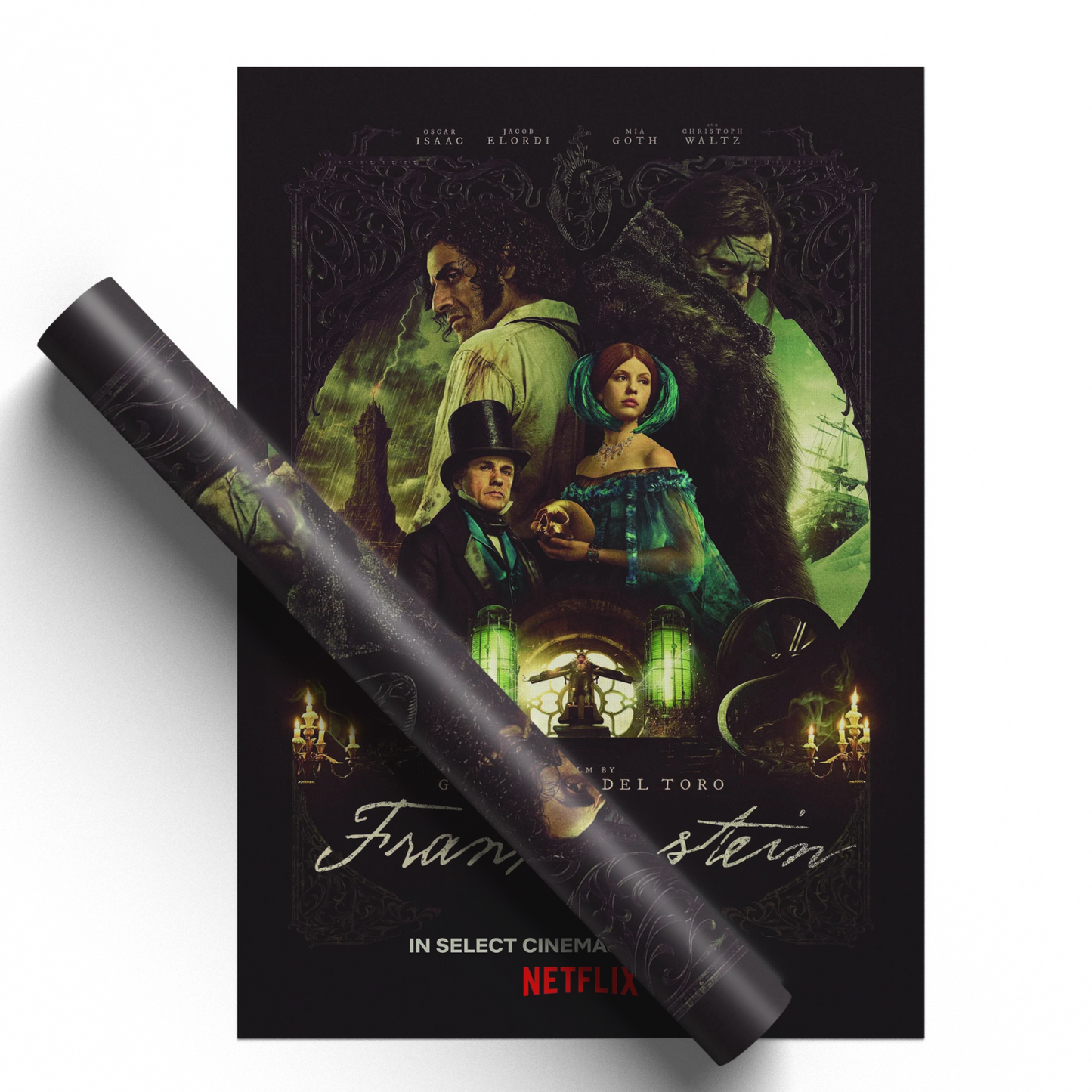 Frankenstein Movie Poster Official Poster Horror Film Print 2025 Print A5 A4 A3