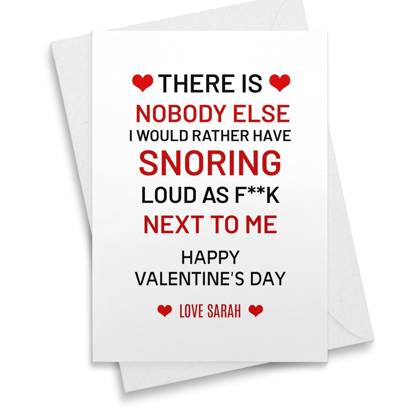 Funny Anniversary Card Rude Gift Funny Personalised Card for Husband Wife GF BF