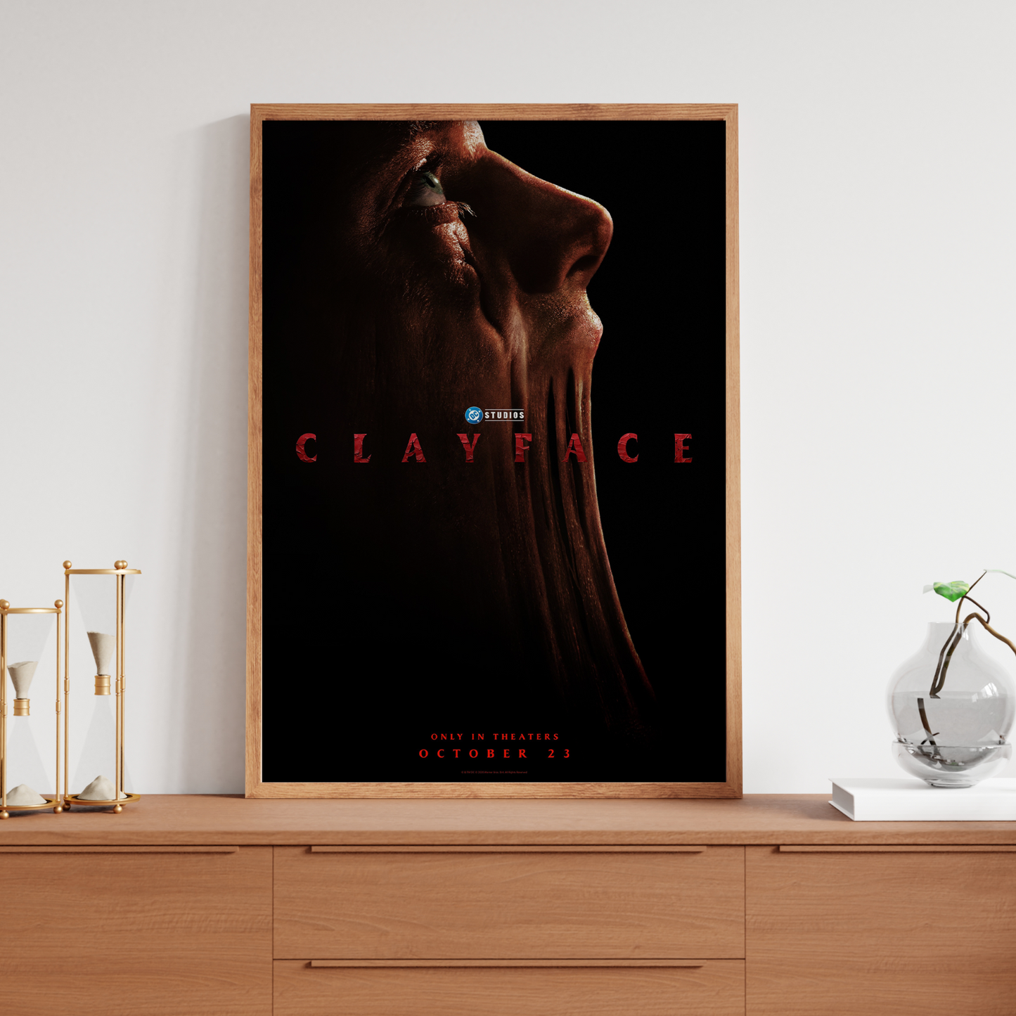 Clayface Movie Poster Horror Film Print DC Movie Teaser Poster A5 A4 A3