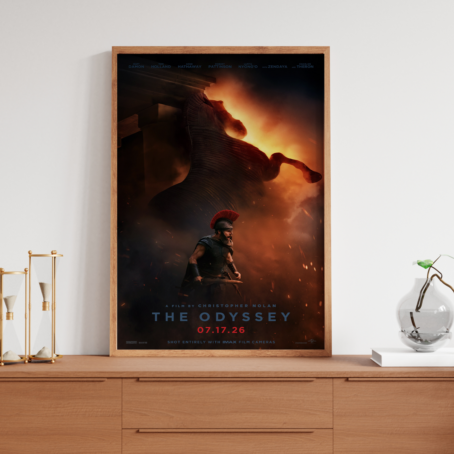 The Odyssey Teaser Poster 2026 Movie Film Print A5 A4 A3