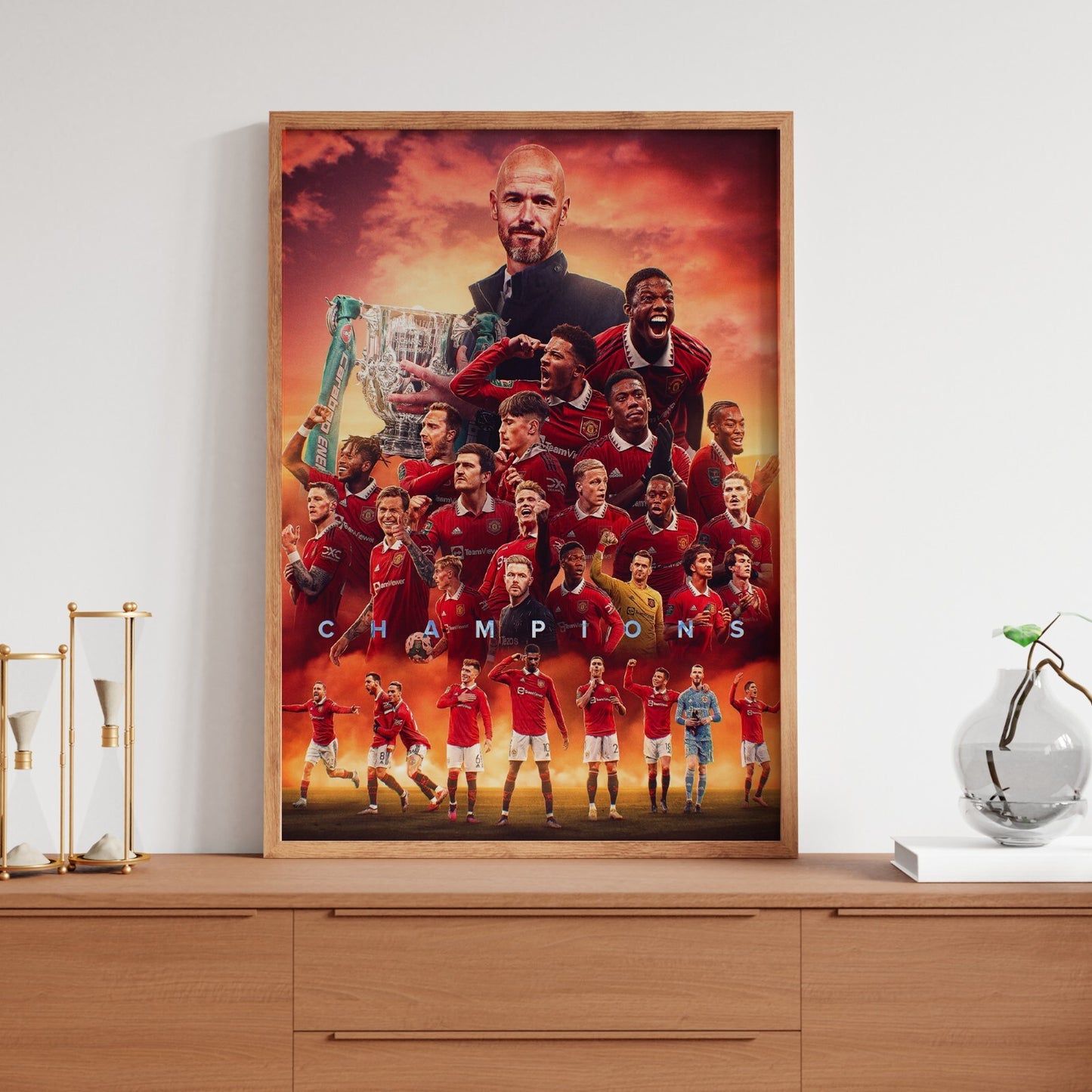 Manchester United Carabao Cup 2023 Winners Poster - A5-A3 - BUY 2 GET 2 FREE