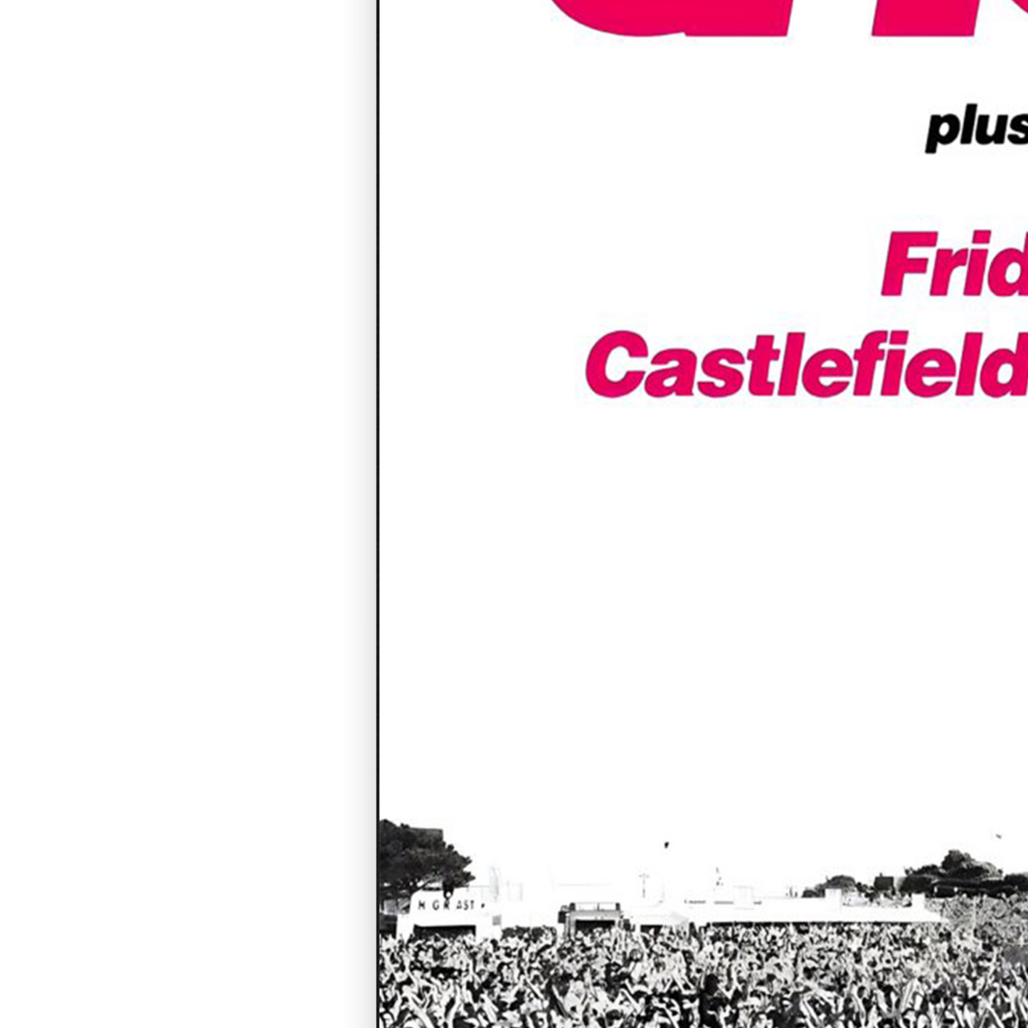 The K's Pretty On The Internet UK Concert Poster 2026 3rd July For K's Fans