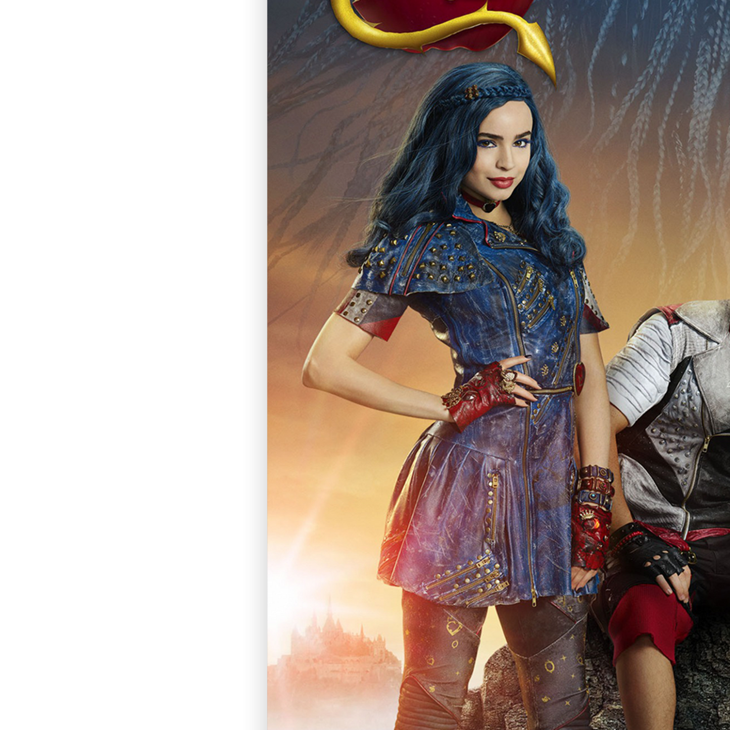 Disney Descendants 2 Movie Poster Kids Art Print Gift A5-A3 Room Decor Print