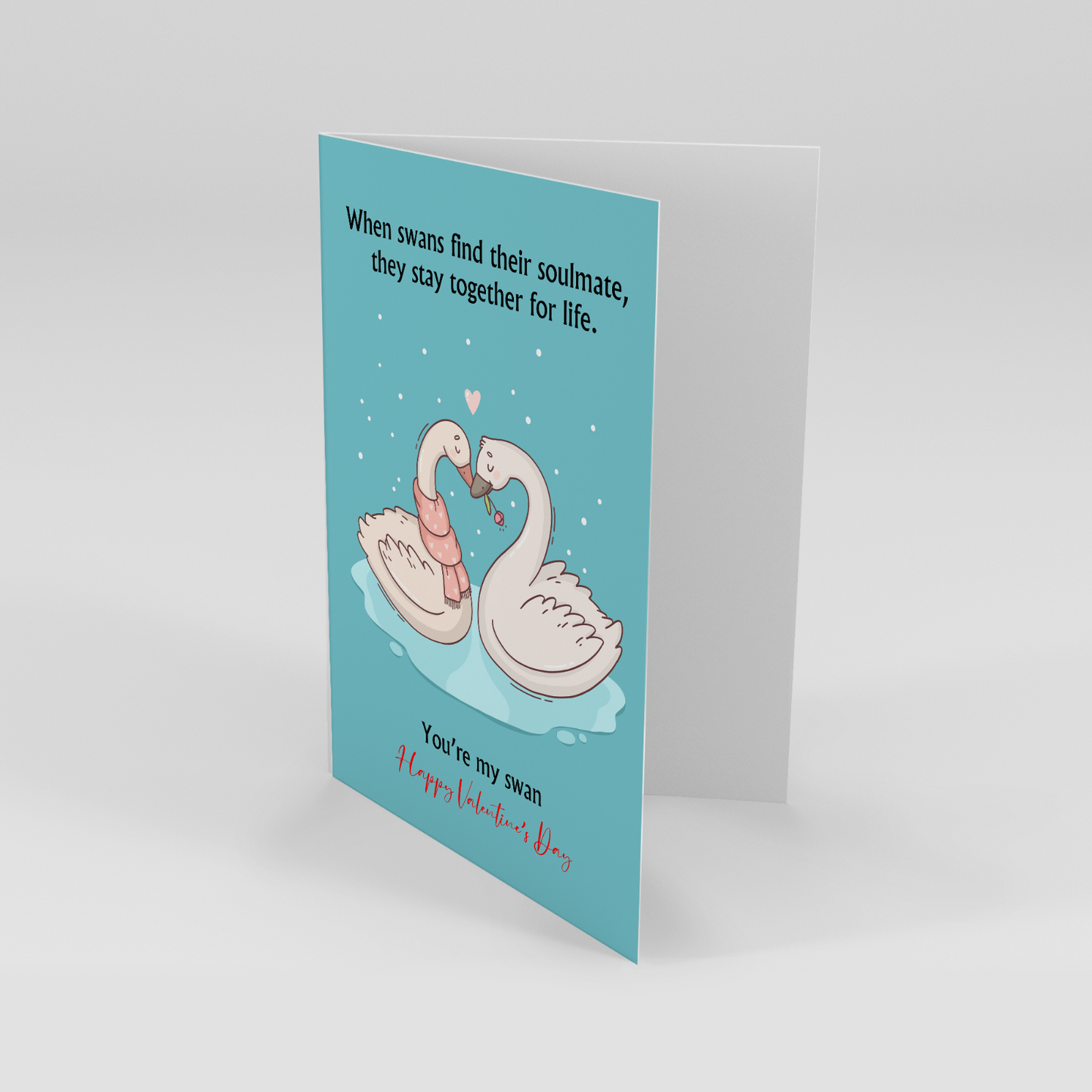 Valentine’s Day Card Cute Love Gift for Him or Her Husband Wife Boyfriend Girl