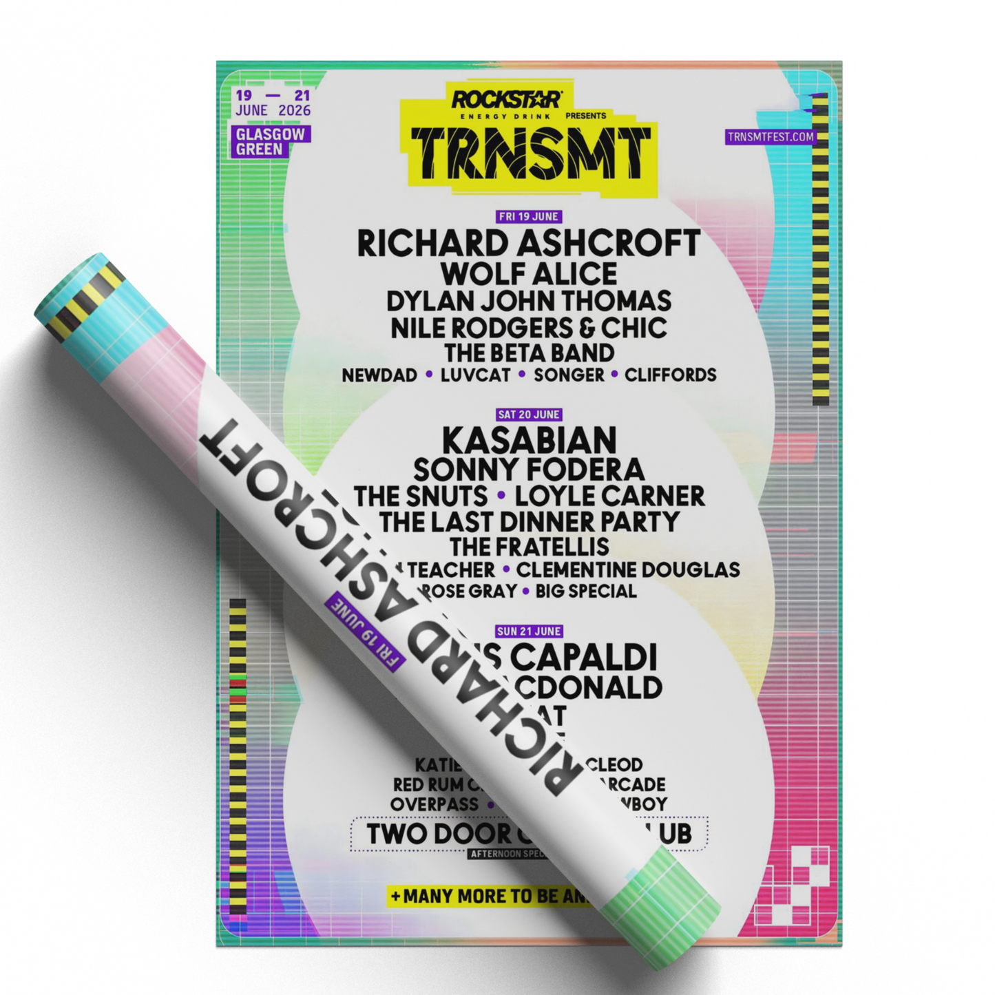 TRNSMT Festival 2026 Music Line-up For Music Fans Print Poster A5-A3 Concert
