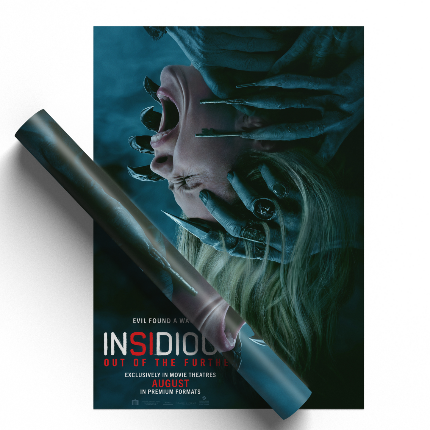 Insidious Out of the Further Teaser Poster Horror Movie Home Wall Decor A5-A3