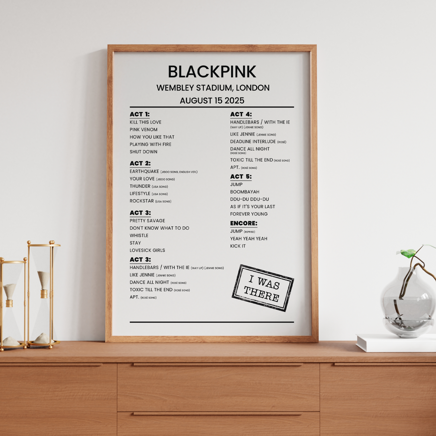 BLACKPINK live band music show 2025 TOUR Setlist concert For Blackpink Fans