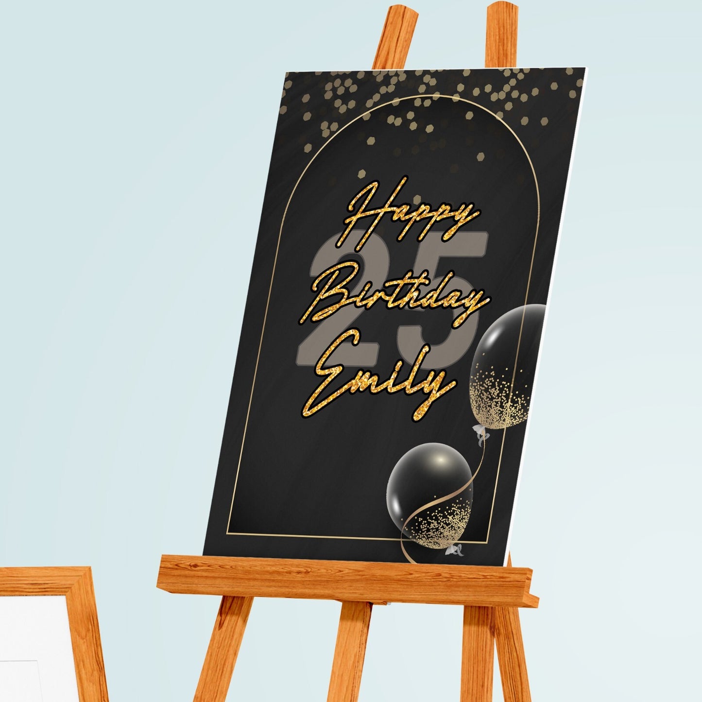Birthday Party Sign Poster Personalised Welcome Sign Party Sign Decor A5-A3