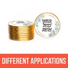 Zam Zam Water Personalised Round Stickers Wedding Party Gift Favour Label Seal