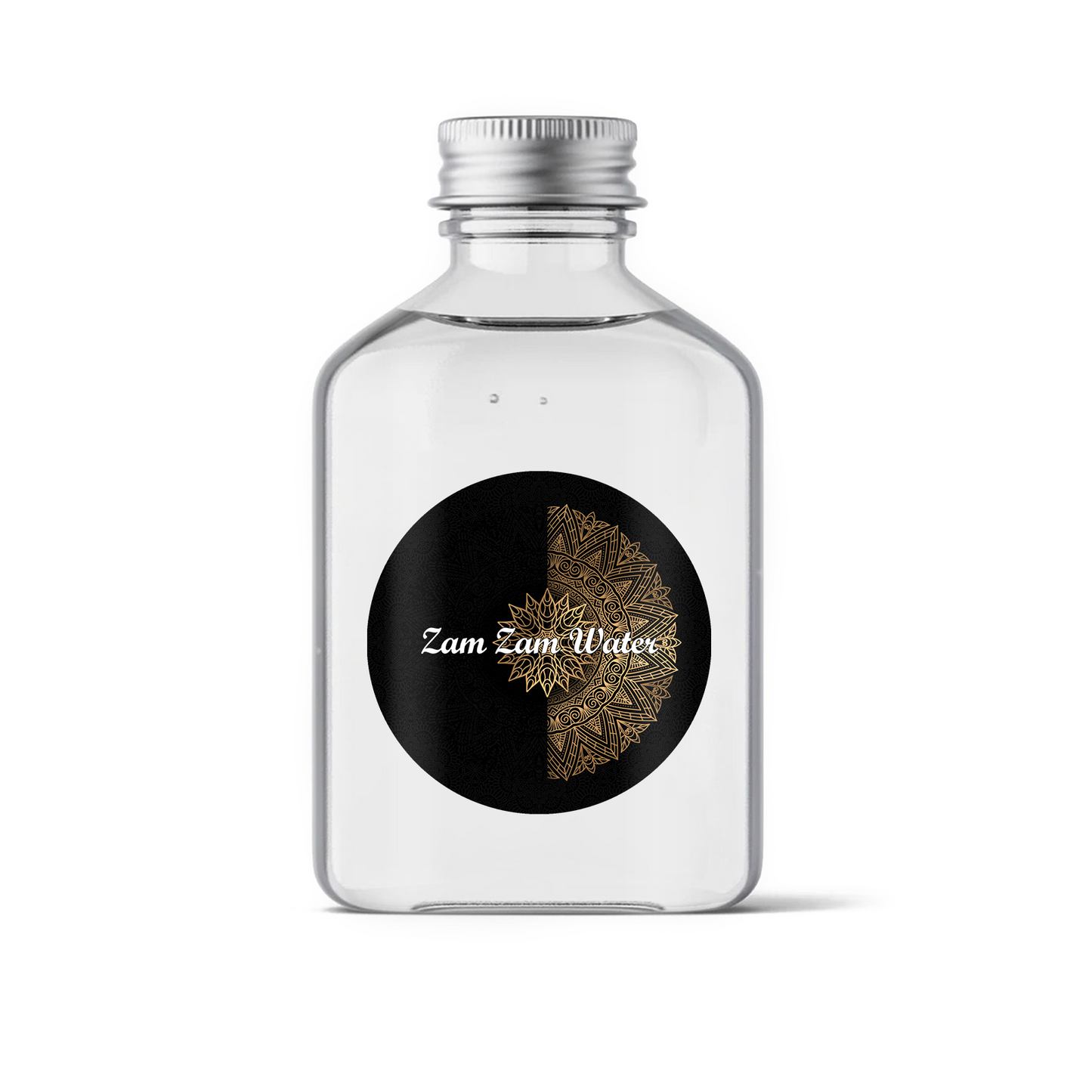 Zam Zam Water Personalised Round Stickers Wedding Party Gift Favour Label Seal