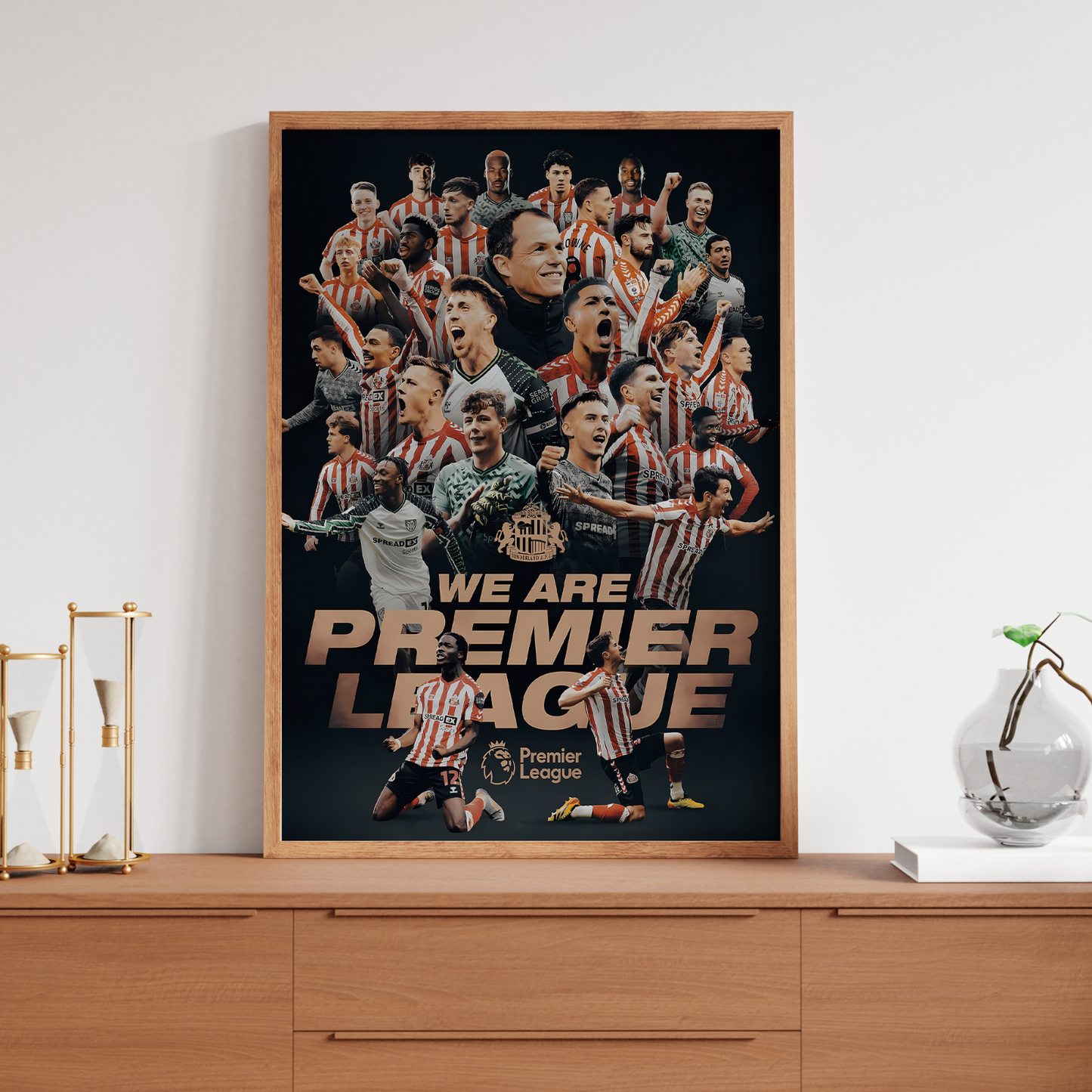 Sunderland Play Off Winners Poster 2025 Promotion EFL Poster Print A5-A3