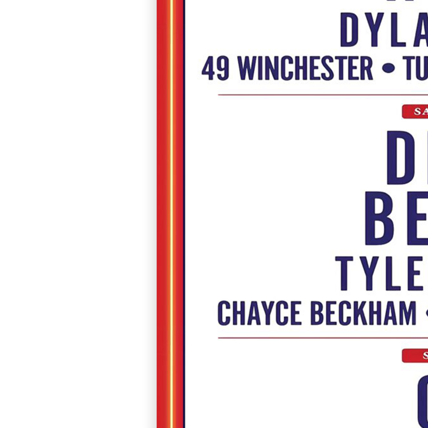 Country To Country 2025 Music Line-Up Poster For Music Fans Print A5 A4 A3