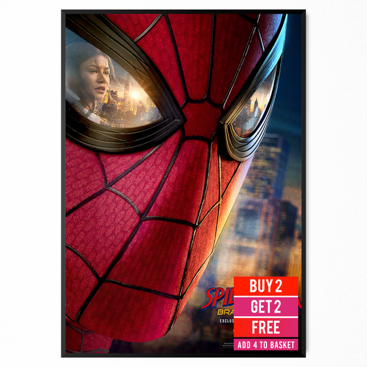 Spiderman Brand New Day Movie Poster 2026 Tom Holland Zendaya Print A5-A3