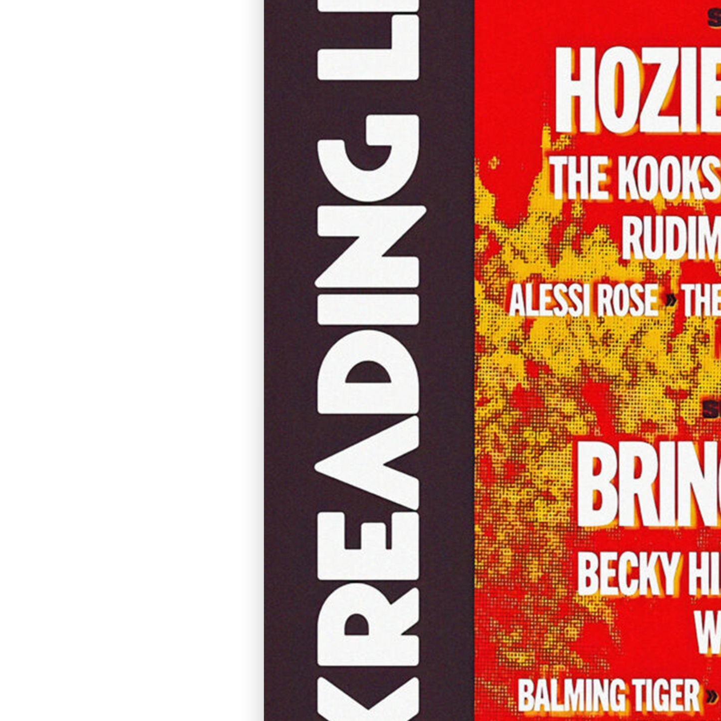 Reading Leeds Festival Poster 2025 Line Up Musical Festival Print A5-A3 For Fans
