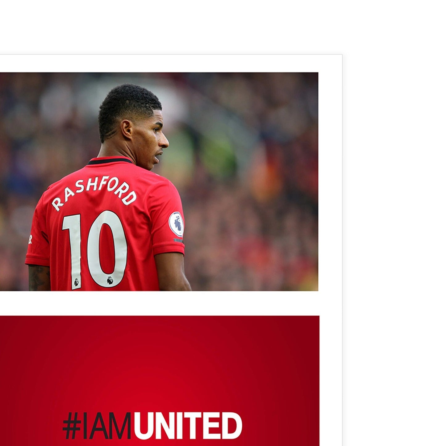 Marcus Rashford Signed Photo Poster Football Autographed Memorabilia Photo Print