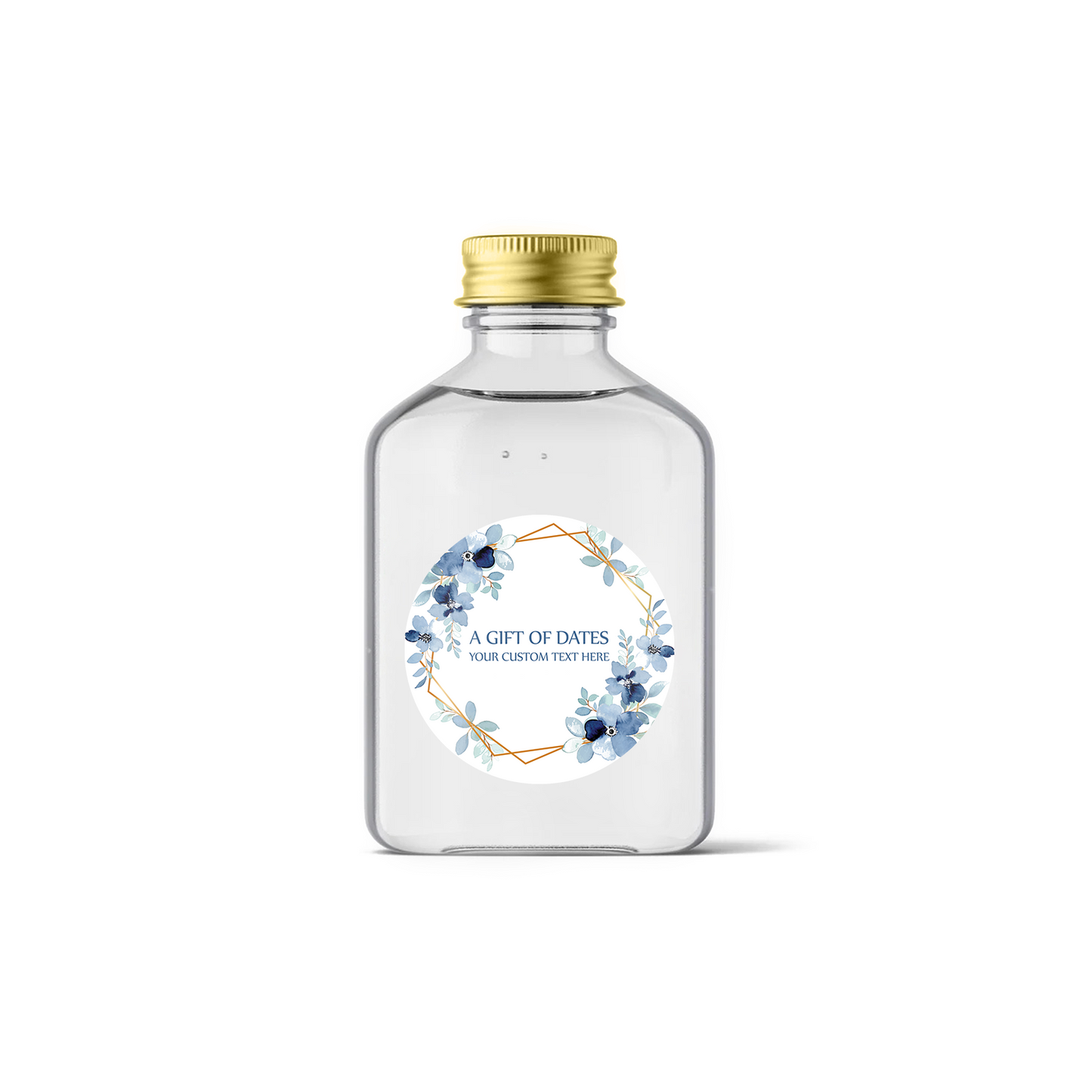Personalised Date Stickers, Water Bottles Label Eid Mubarak, Umrah Zam Zam Gift
