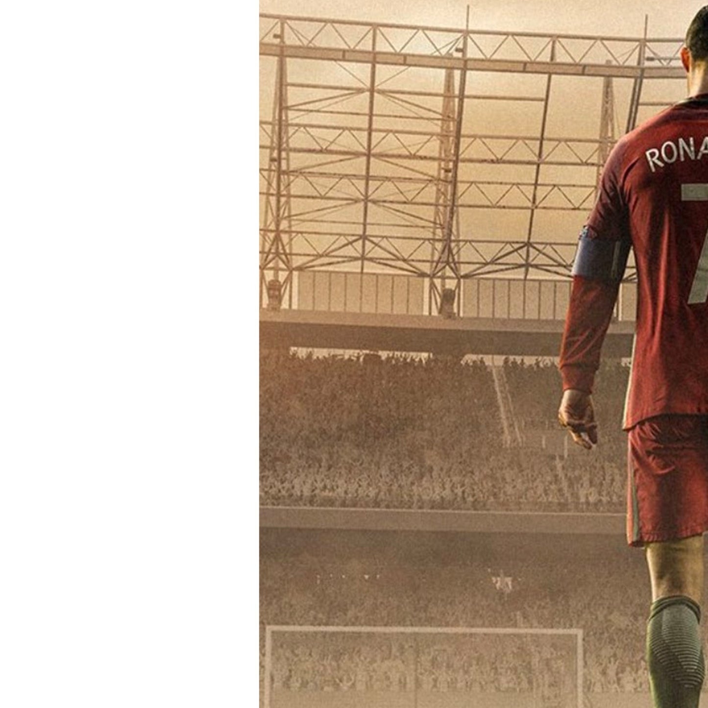 Cristiano Ronaldo Lionel Messi Football Legends Poster Wall Picture Messi Poster